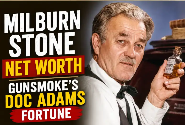 Milburn Stone Net Worth: Gunsmoke’s Doc Adams Fortune